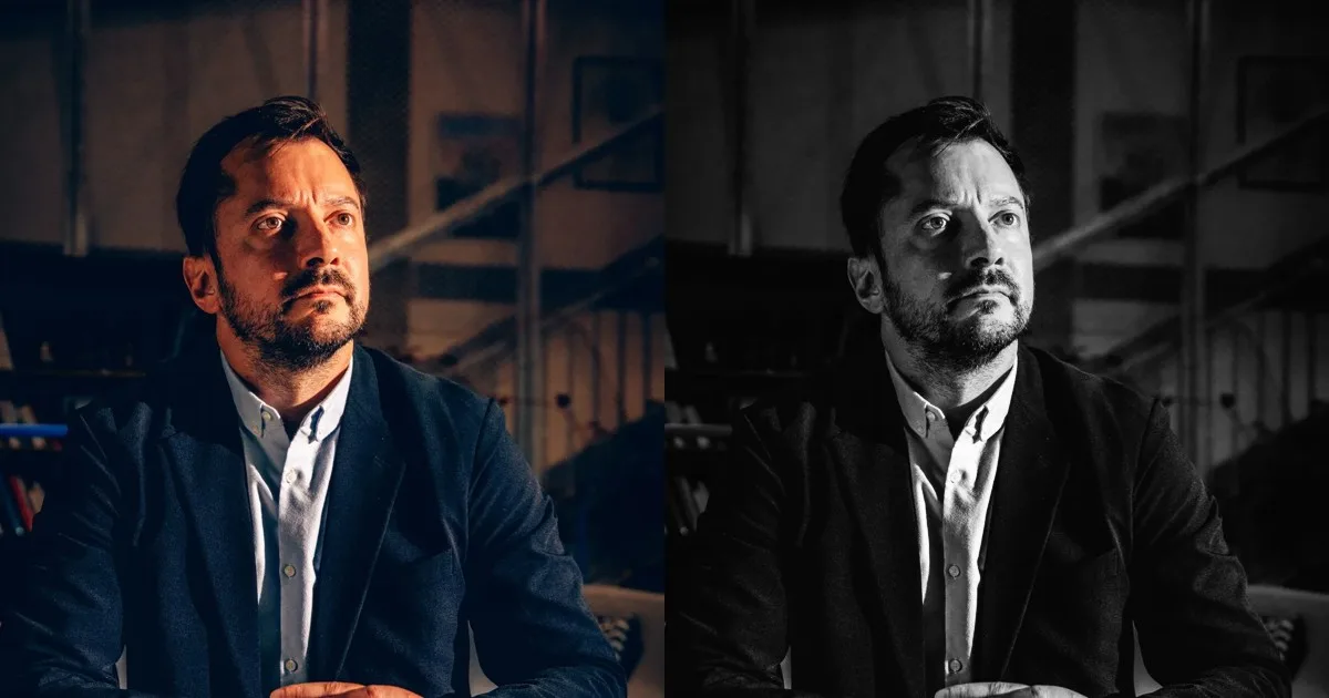 Portrait noir et blanc : quand l’utiliser pour ton image pro, et quand garder la couleur
